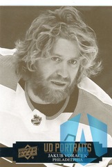 2021-22 Upper Deck Portraits #P-11 Jakub Voracek Flyers